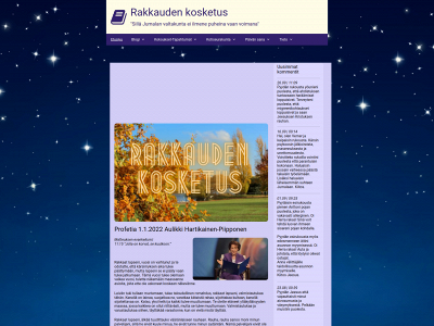 rakkaudenkosketus.fi snapshot