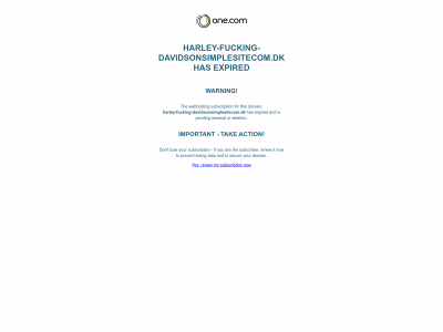 harley-fucking-davidsonsimplesitecom.dk snapshot