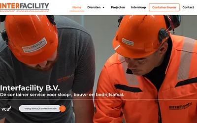 interfacility.nl snapshot