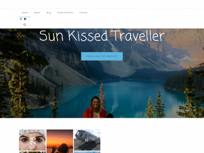 sunkissedtraveller.com snapshot