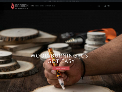 scorchmarker.com snapshot