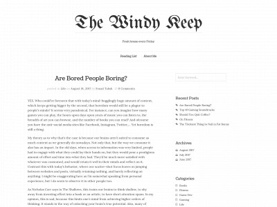 windykeep.com snapshot