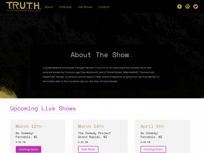 truheroism.com snapshot