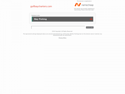 gulfbaycharters.com snapshot