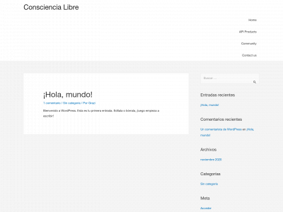 consciencialibre.com snapshot