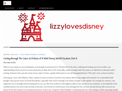 lizzylovesdisney.com snapshot