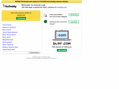 www.ivavest.com snapshot
