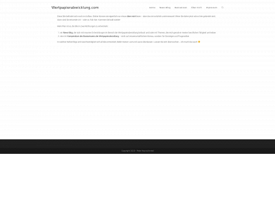 wertpapierabwicklung.com snapshot