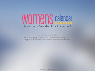 womenscalendar.com snapshot