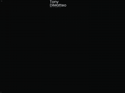 tonydimatteo.com snapshot
