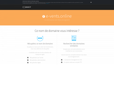 e-vents.online snapshot
