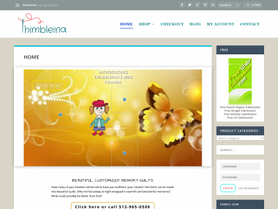 thimbleinallc.com snapshot