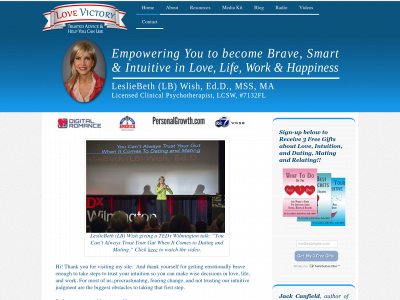 lovevictory.com snapshot
