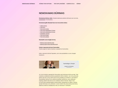 nemokamasburimas.lt snapshot