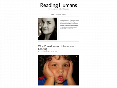 readinghumans.com snapshot