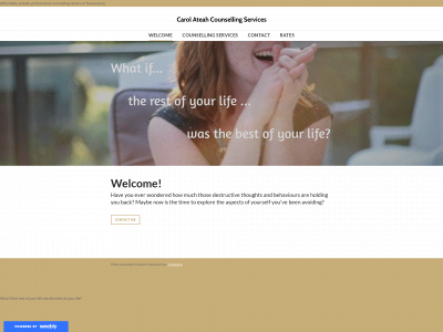 www.carolateahcounsellingservices.com snapshot