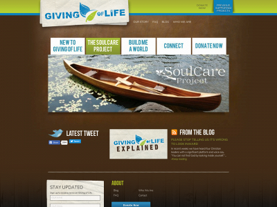 givingoflife.com snapshot