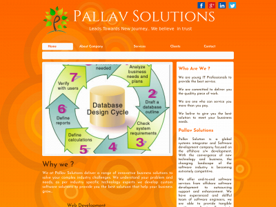 pallavsolutions.com snapshot