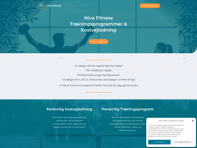 nivafitness.dk snapshot
