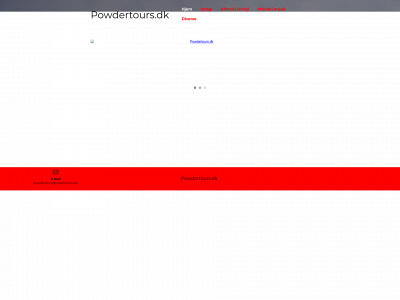 powdertours.dk snapshot