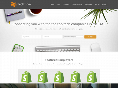 techtiger.ae snapshot