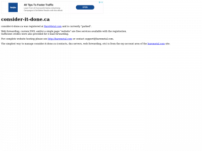 consider-it-done.ca snapshot