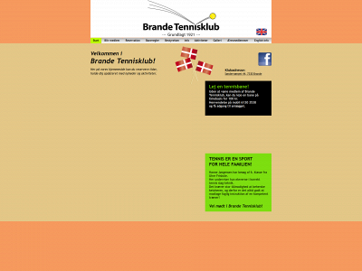 brandetennisklub.dk snapshot