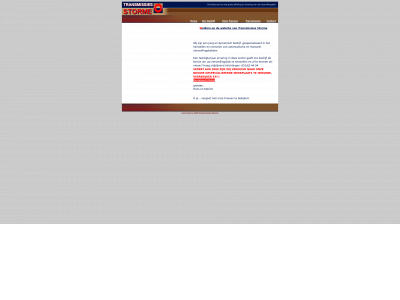 transmissies.be snapshot