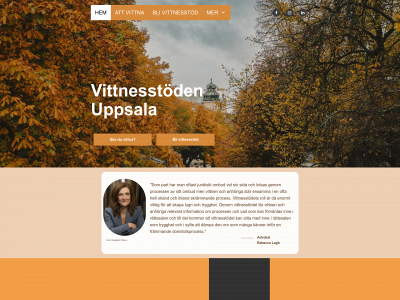 vittnesstodenuppsala.se snapshot