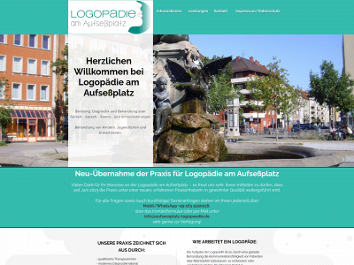 aufsessplatz-logopaedie.de snapshot