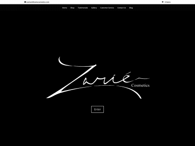 zariecosmetics.com snapshot