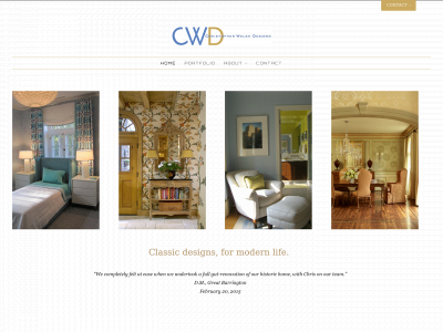 christopherwelshdesigns.com snapshot