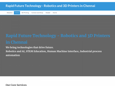 www.rftech.in snapshot