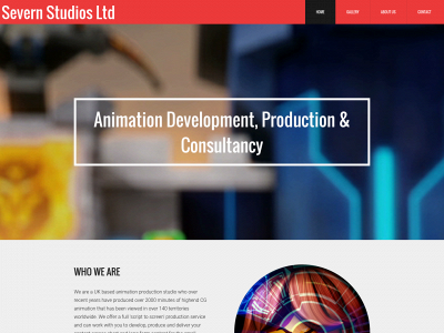 severnstudiosltd.co.uk snapshot