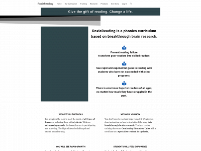 roxiereading.com snapshot