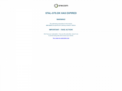stal-cfs.dk snapshot