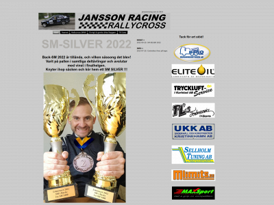 janssonracing.com snapshot