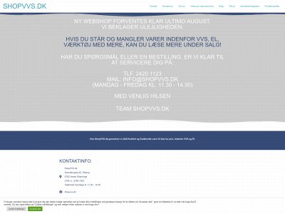 shopvvs.dk snapshot