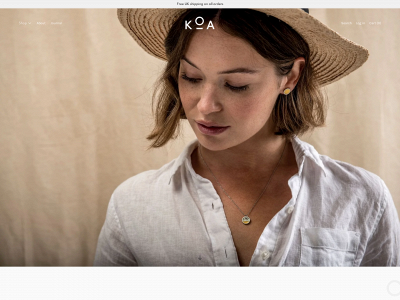 koajewellery.co.uk snapshot