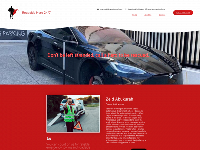roadsidehero247.com snapshot