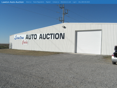 lawtonautoauction.com snapshot