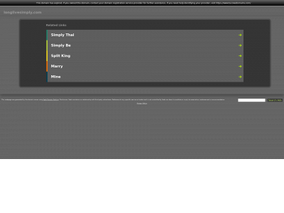 longlivesimply.com snapshot