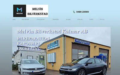 melvinbilverkstad.se snapshot