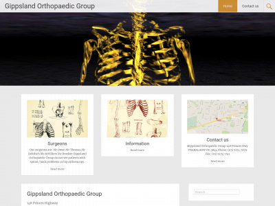 gippslandorthopaedicgroup.com.au snapshot