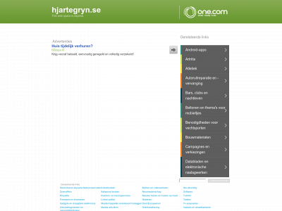 hjartegryn.se snapshot