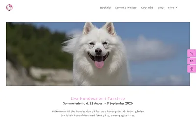 livahundesalon.dk snapshot