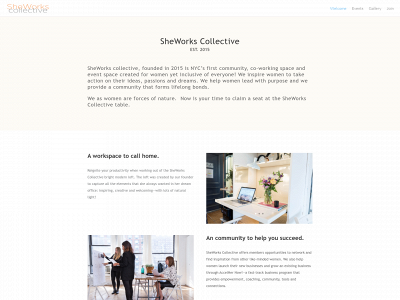 sheworkscollective.com snapshot