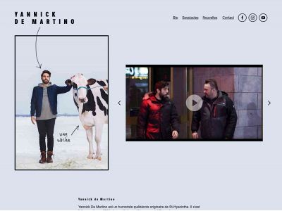 yannickdemartino.com snapshot