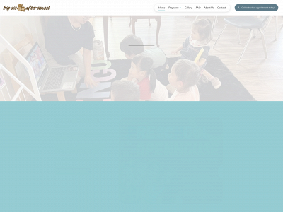 bigsisafterschool.com snapshot