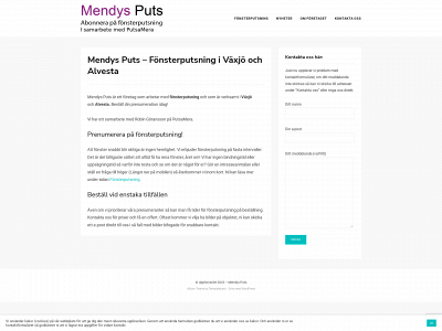 mendysputs.se snapshot